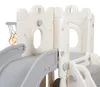 Baby Vivo Kinderrutsche / Rutsche mit Basketballkorb - Produktbild-Vorschau 4