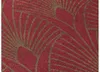 A close-up of a red and gold patterned wallpaper. Produktbild-Vorschau