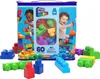 Mega Bloks Big ECO sáček kostek modrý Náhled obrázku produktu 44