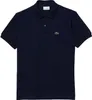 A navy blue Lacoste polo shirt for men, shown flat against a white background. Produktbild-Vorschau
