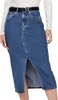 ONLY Jeansrock mit hoher Taille und Schlitz vorne Größe: M Produktbild-Vorschau 8