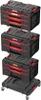 Boite QBRICK System ONE Workshop - Cart, 3x Toolbox, set de Voir les images du produit 2