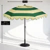 Mica Decorations Neigbarer Sonnenschirm mit Rüschen - Produktbild-Vorschau 3
