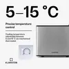Klarstein mini lednice, tichá, 5-15 °C, minibar, 17 l, Náhled obrázku produktu 4