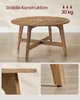 VASAGLE Couchtisch rund, 80 cm Wohnzimmertisch, konische Produktbild-Vorschau 3