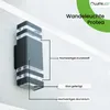 lumiled PROTEA Außenwandleuchte, Schwarz, rechteckig, IP44, Produktbild-Vorschau 6