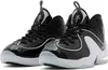 A pair of black and white Nike Air Penny 2 sneakers. Podgląd zdjęcia produktu