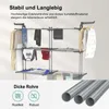 Doppelreihen Wäscheständer mit 2 Stück Sockentrockner, 4 Produktbild-Vorschau 8