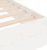 vidaXL Postel z masivu bílá 100x200 cm Náhled obrázku produktu 7