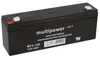 Batteria al piombo Multipower MP4-12D Pb 12V / 4Ah Faston Anteprima dell’immagine prodotto 1