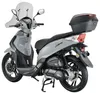 Motorroller Libero 125 ccm 90 km/h 16-Zoll grau-schwarz Produktbild-Vorschau 5