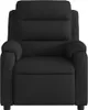 masážne kreslo vidaXL Black Fabric Náhľad obrázku produktu 9