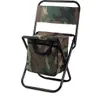 Klappbarer Outdoor-Stuhl Grün/Braun - Ideal für Camping und Produktbild-Vorschau 10