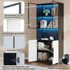 STILVORA Vitrine Highboard Buffetschrank mit Produktbild-Vorschau 5