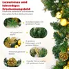 GOPLUS Weihnachtsdeko Girlande mit Beleuchtung, 270 cm Produktbild-Vorschau 3