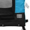 Fahrradanhänger Hunde Blau und Schwarz Oxford-Gewebe & Produktbild-Vorschau 7