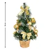 Stromek zdobený zlatý - 35 cm Náhled obrázku produktu 2