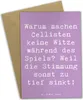 Mr. & Mrs. Panda Grußkarte Spruch Cello Witz Verdorben - Produktbild-Vorschau 1