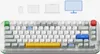 A keyboard with icons of different devices above it. Produktbild-Vorschau
