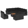 The Living Store 12-tlg. Garten-Sofagarnitur mit Kissen Produktbild-Vorschau 3