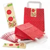 5 rot weiß gepunktete Papiertüten HEILIGER NIKOLAUS Produktbild-Vorschau 7