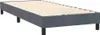 Boxspringbett mit Matratze Dunkelgrau 90x220 cm Samt Produktbild-Vorschau 4