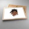 Gerahmtes Poster - Rahmen in heller Eiche - Afrikanisch Produktbild-Vorschau 3