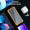Solar Powerbank, Tragbares Ladeger?t, Solar Produktbild-Vorschau 3