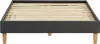 Homestyle4u Polsterbett 120 x 200 cm Grau Doppelbett Produktbild-Vorschau 4