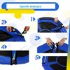 Huśtawka wisząca okrągła do ogrodu, do 150 kg, zamknięta Podgląd zdjęcia produktu 11