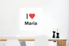 MuchoWow® Poster Ich liebe - Mary - Mädchen 50x50 cm - Produktbild-Vorschau 5