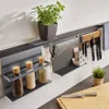 Linero MosaiQ Obere Ablage 'S' 235x107x8 mm Graphitschwarz Produktbild-Vorschau 2