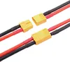 Set mit 2 Paar XT60 Stecker/Buchse + Silikonkabel 12AWG Produktbild-Vorschau 3