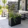 Scheidingswand "Bernalda" met bloembak, staal, 146 x 83 x Productafbeelding-voorbeeld 1