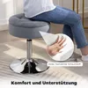 HOMCOM Barhocker, Bistrohocker mit Stauraum, Drehbar Produktbild-Vorschau 4