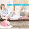 Minicee Hoodie Decke Hai mit Ärmeln Fleecedecke Gr. M bis Produktbild-Vorschau 5