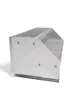 A metal staircase with two steps, shown from a side-angle against a white background. Náhled obrázku produktu