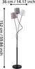 MARONDA Stehleuchte Stehlampe Lampe - L27,5 x B3,5 x H152 Produktbild-Vorschau 4