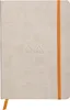 Rhodiarama flexibles Notizbuch A5 80 Blatt liniert beige Produktbild-Vorschau 1