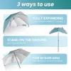 Strandmuschel mit Sonnenschirm – 3-in-1 Sonnenschutz, Produktbild-Vorschau 6