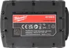 Milwaukee M18B5 Batterie de rechange 18V / 5.0 Ah Li-Ion Voir les images du produit 18