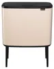 Brabantia Odpadkový kôš Bo Touch Bin 3 x 11 l Soft Beige Náhľad obrázku produktu 1