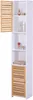 Relaxdays Badezimmerschrank, HxBxT: 190 x 34 x 29 cm, 6 Produktbild-Vorschau 1