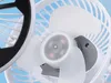 Verk 16034 Ventilátor s klipem USB, 1200 mAh, bíločerný Náhled obrázku produktu 2