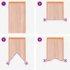 vidaXL String závesy 2 ks. Oranžové 140x250 cm Náhľad obrázku produktu 6