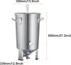 SucceBuy 304 bollitore in acciaio inox, fermentatore per Anteprima dell’immagine prodotto 8