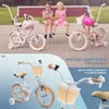 Kolo pro dívku 14 palců 3-5 let kolo s tréninkovými koly Náhled obrázku produktu 9