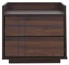 Szafka nocna HWC-P44, szafka nocna, 2 szuflady, MDF, 43 x Podgląd zdjęcia produktu 5