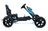Großer Gokart mit Pedalen Schaumreifen - Hellblau Produktbild-Vorschau 3