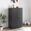 vidaXL Sideboard noir 67x39x107 cm acier Voir les images du produit 3